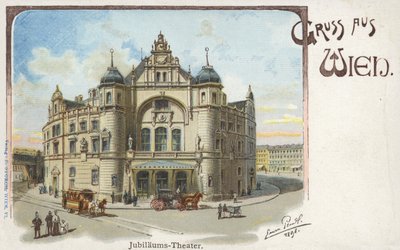Emperors Jubilee Civic Theatre, Vienna by Austrian School